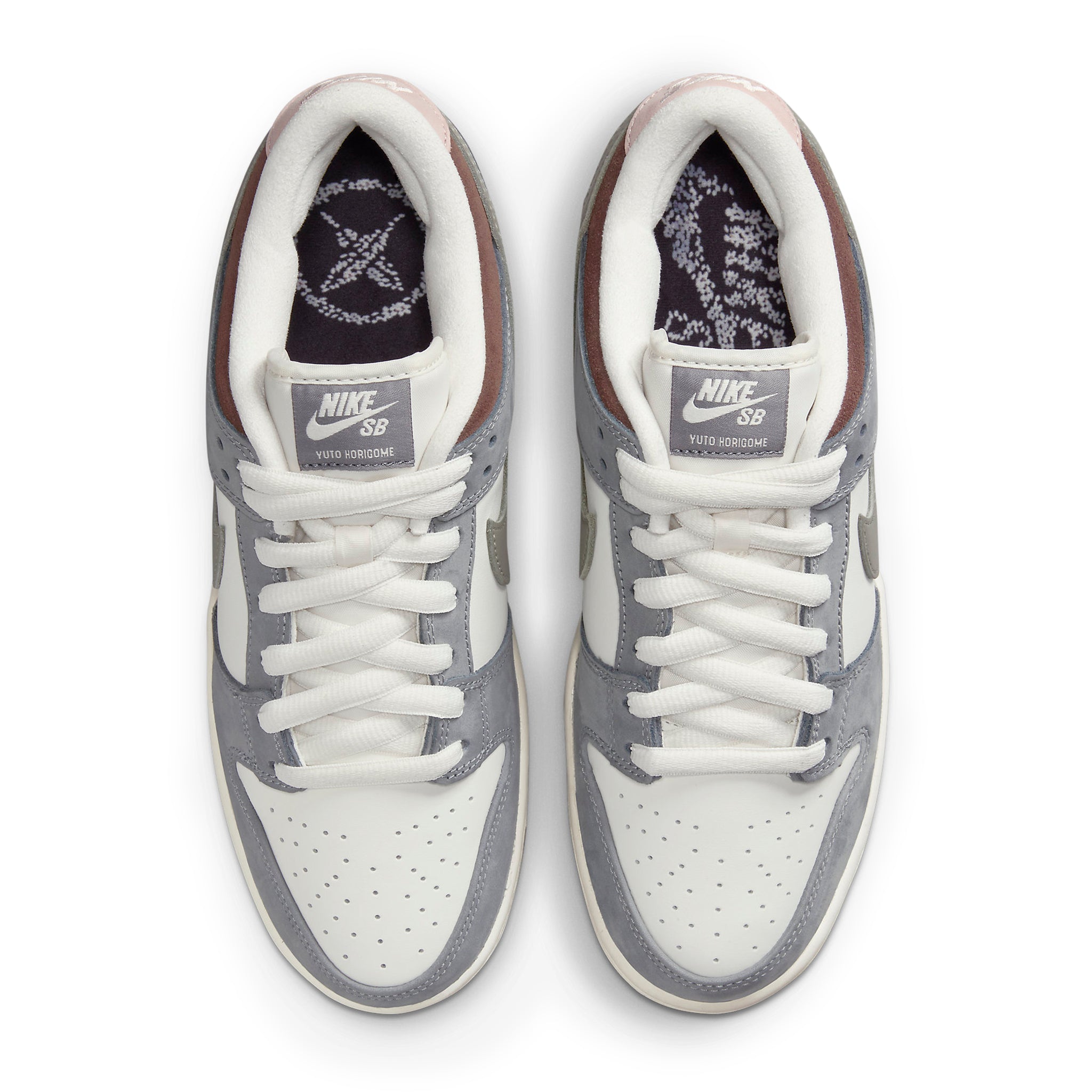 Top view of Yuto Horigome x Nike SB Dunk Low FQ1180-001